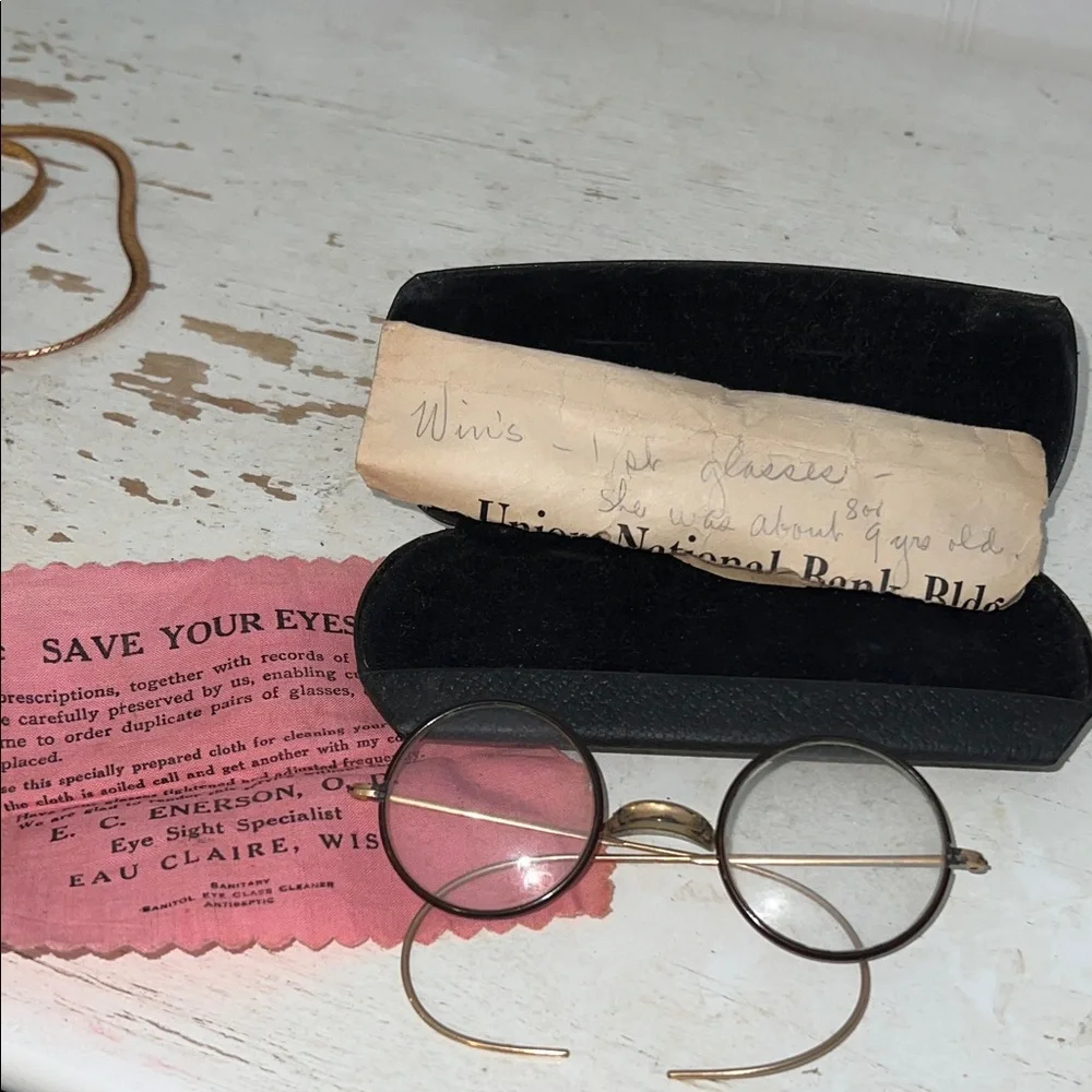 Antique Windsor gold filled eyeglass frames